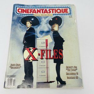 Cinefantastique Magazine X-Files Vol 26 No 6 Vol 27 No 1 October 1995